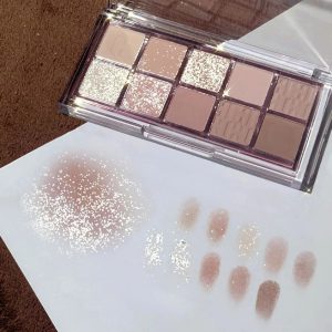 10-color Eye Shadow Niche Ultra-shine Pearlescent Matte Eye Shadow Palette