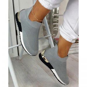 Summer Shoes For Women New Elegant Elastic Slip-on