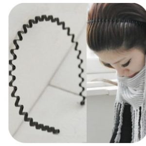 Korean hair accessories unisex wavy headband headband