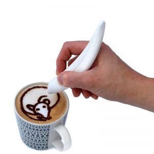 Electronic Latte Art Pen for Coffee