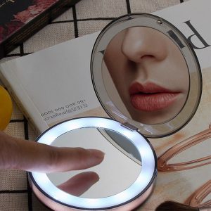 LED Lighted Vanity Travel Makeup Mirror