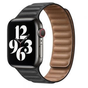 Leather Link strap For Apple watch band