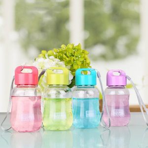 Children’s Mini Plastic Transparent Portable Water Cup