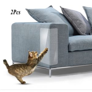 2Pcs/Set Cat Scratch Guards Flexible Kitten Cat Tree Sofa Furnitures Cats Scratching Post Protect Pads Paw Clawing Care