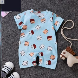 Kids one-piece clothes baby summer