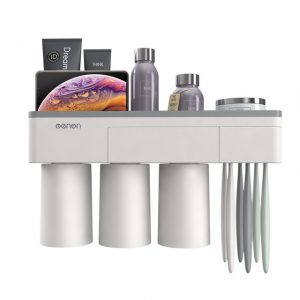 Magnetic Adsorption Toothbrush Holder Inverted Cup