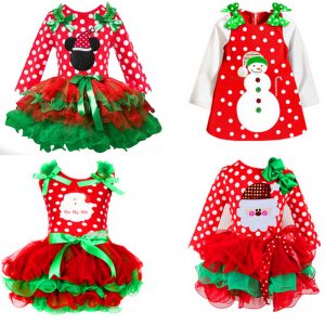 New Year Baby Girl Christmas Dress