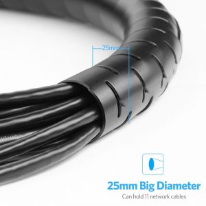 Ugreen Cable Holder Organizer 25mm Diameter Flexible