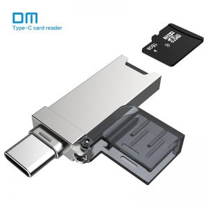 DM USB C Card Reader CR006 Micro SD/TF Type C