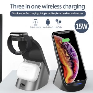 3-In-1 Wireless Charger For Apple