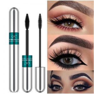 QIC Double Head Waterproof Mascara 4D