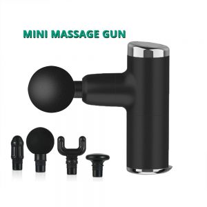 Mini Electric Massage Gun Deep Muscle Fascial Body Massager