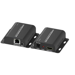 60M HDMI Extender 1080p 3D HDMI Transmitter Receiver over Cat 5e/6 RJ45 Ethernet Converter US EU Plug