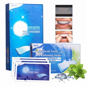 28Pcs/14Pairs Advanced Teeth Whitening Strips Stain Removal