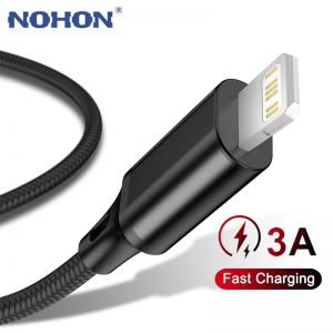 2m 3m USB Data Charger Cable For iPhone 13 12 11 Pro Max 6S 7 8 Plus iPad Short Long Origin Fast Charging Mobile Phone Cord Wire