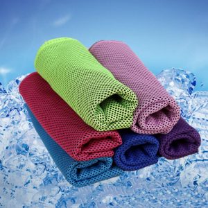 1Pcs Cool Microfiber Sports Towel, Fast Cooling Ice Towel