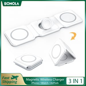 15W Magnetic Wireless Charger 3 in 1