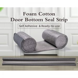 DIEP Type Door Weather Strip Self Adhesive Rubber Seal Foam