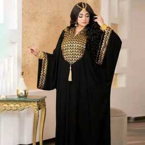 Women Abaya Luxury Party Sets Robe Plus Size