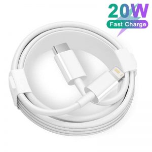 USB C To PD 20W Fast Charging Cable For iPhone 11 12 13 Pro Max mini XR XS MAX X 7 8 Plus SE Charger Cable Data Line Accessories