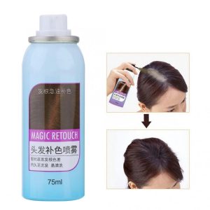 3 Colors 75ml Disposable Nourishing Hair Dye Color Spray