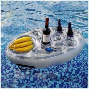 Summer Inflatable Float Beer Drinking Cooler Table